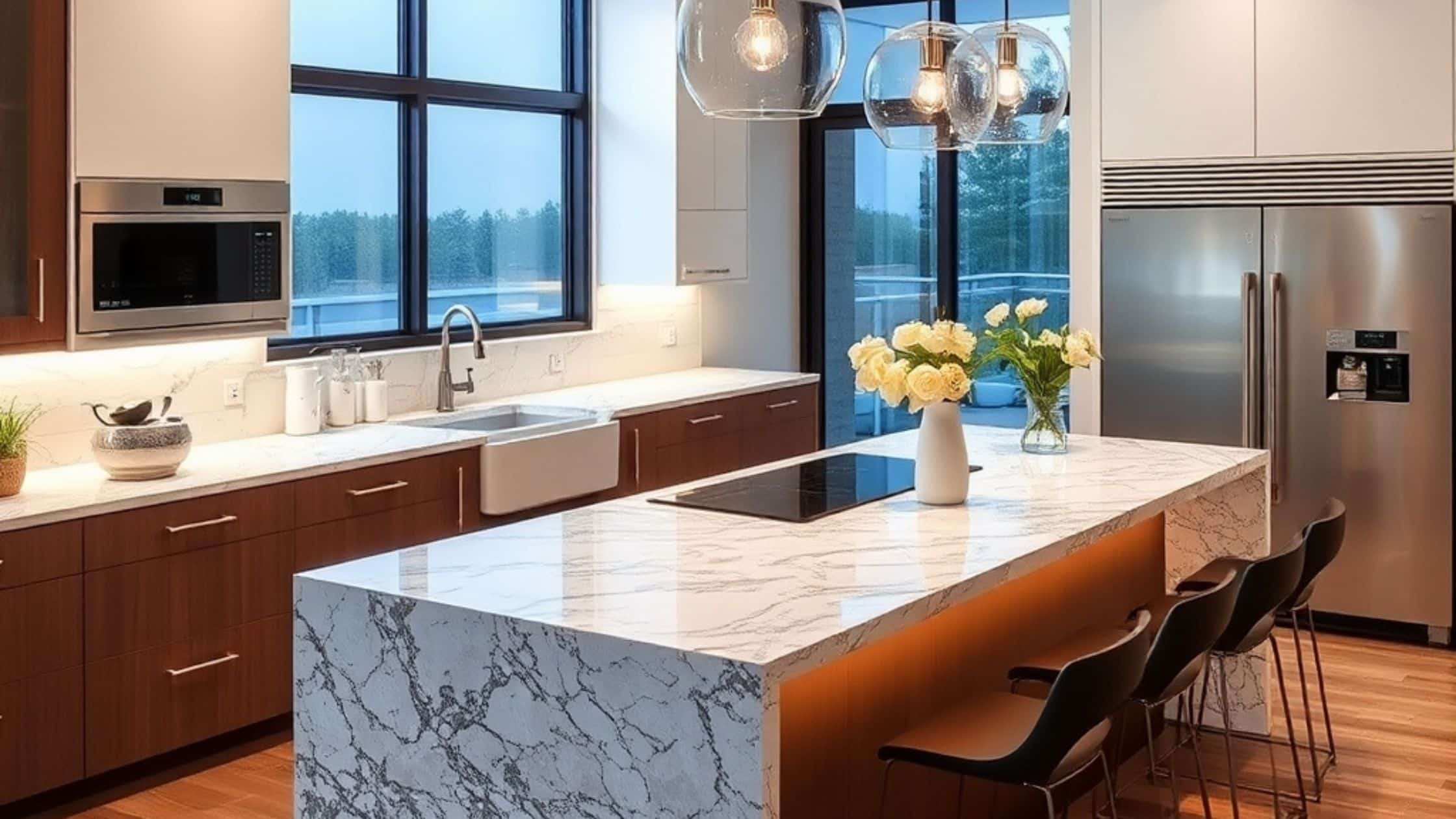 Quartz countertop renovation ideas in New Orleans, LA